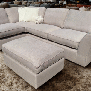 Brand New Chichester corner sofa & footstool